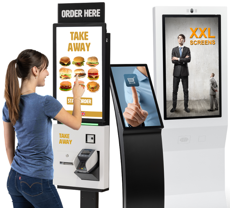 bestelzuil self order kiosk Balie 